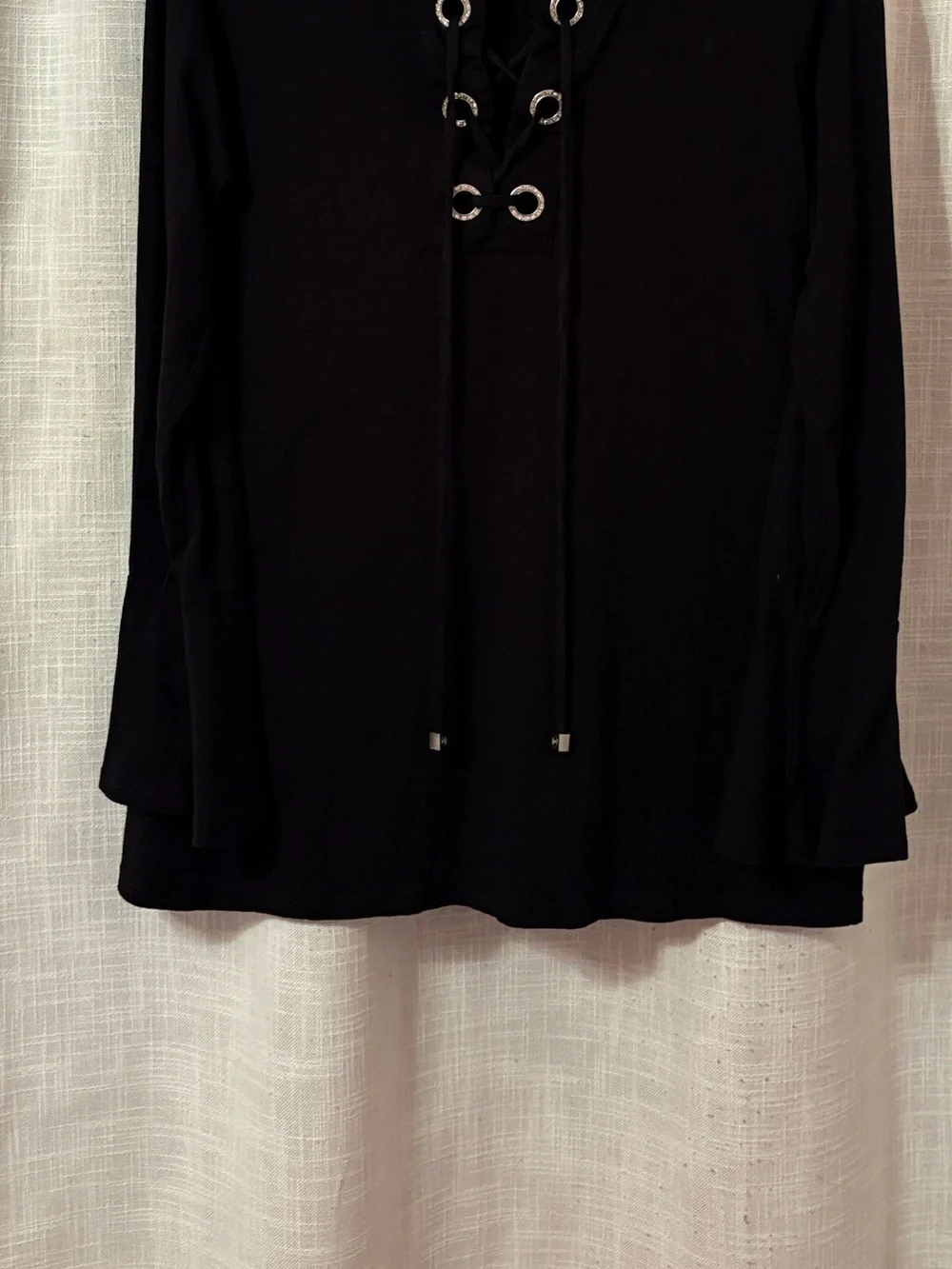 Michael Kors Lace Up Blouse